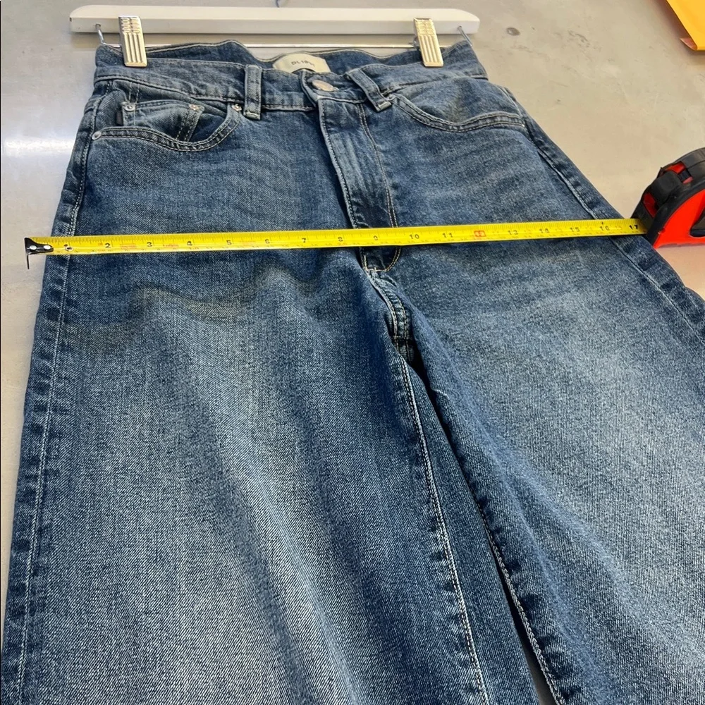 Classic Blue Wide-Leg Jeans - Picture 5 of 6